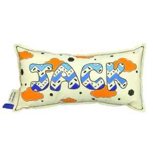 Jack, handmade cushion